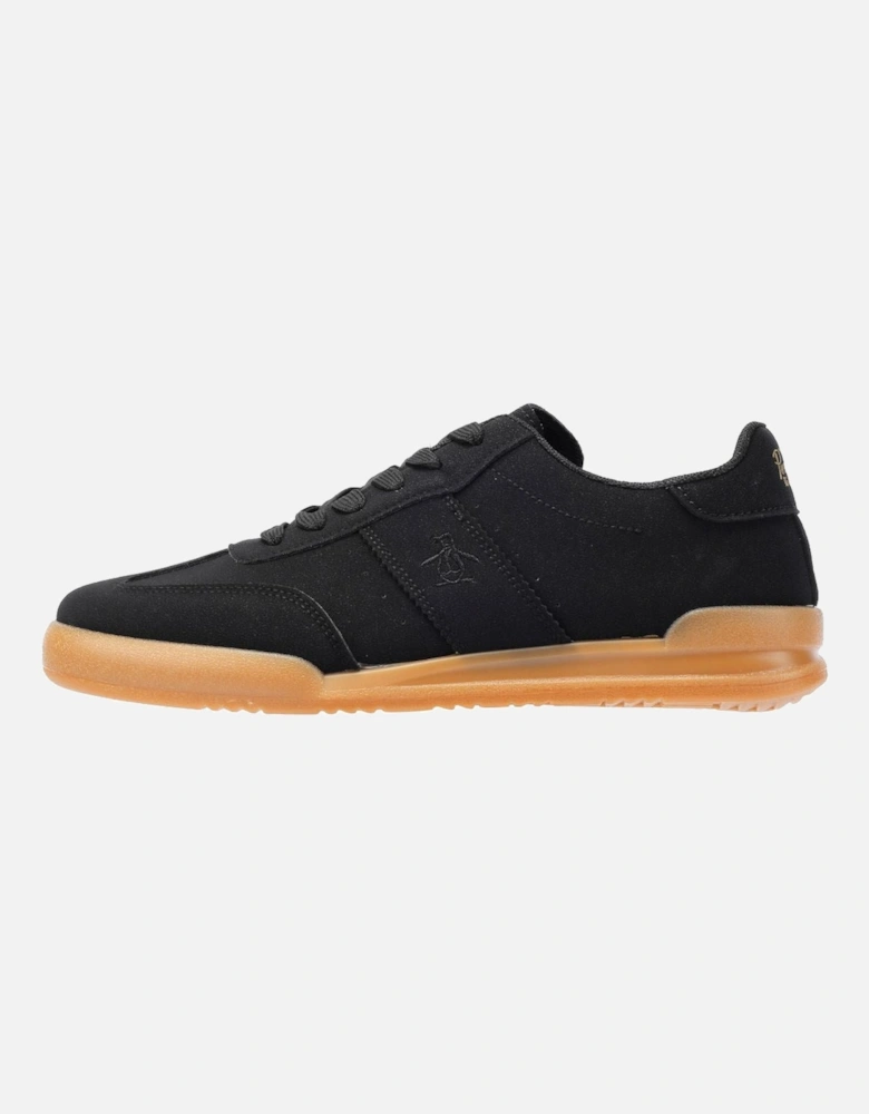 Penguin Giovanni Men's Black / Gum Trainers