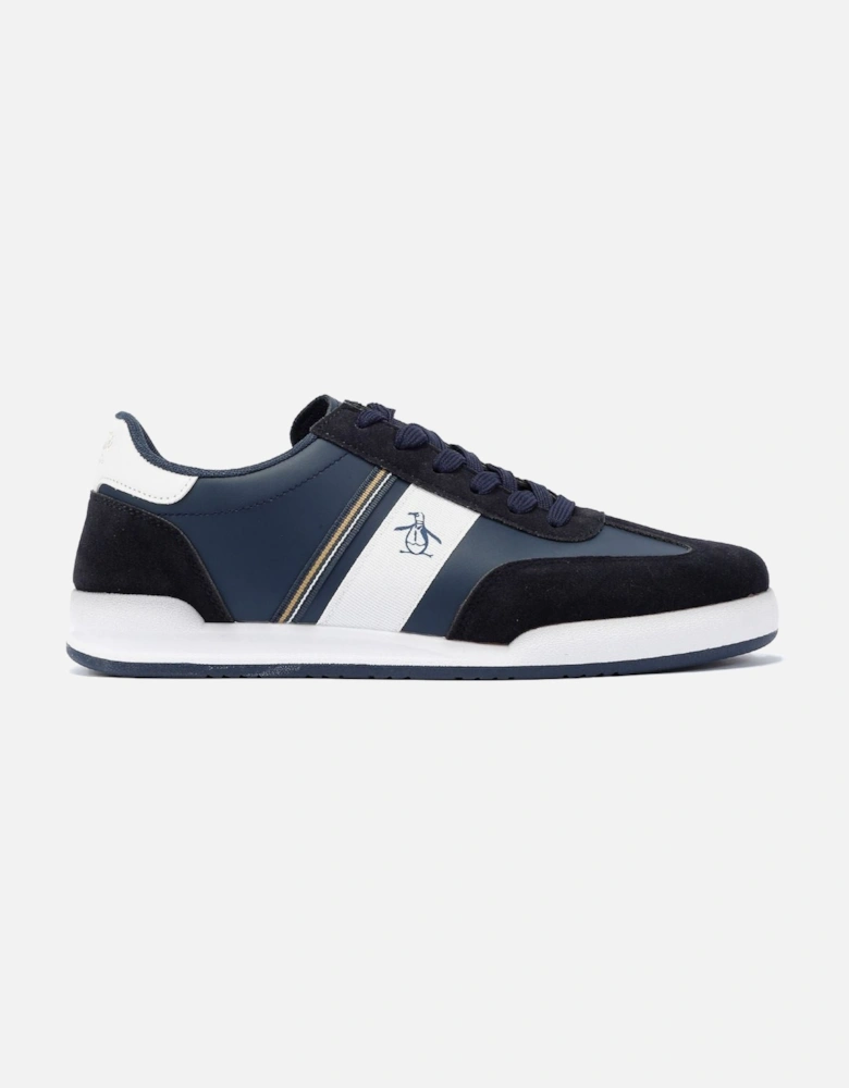 Penguin Gaz Men's Navy Trainers