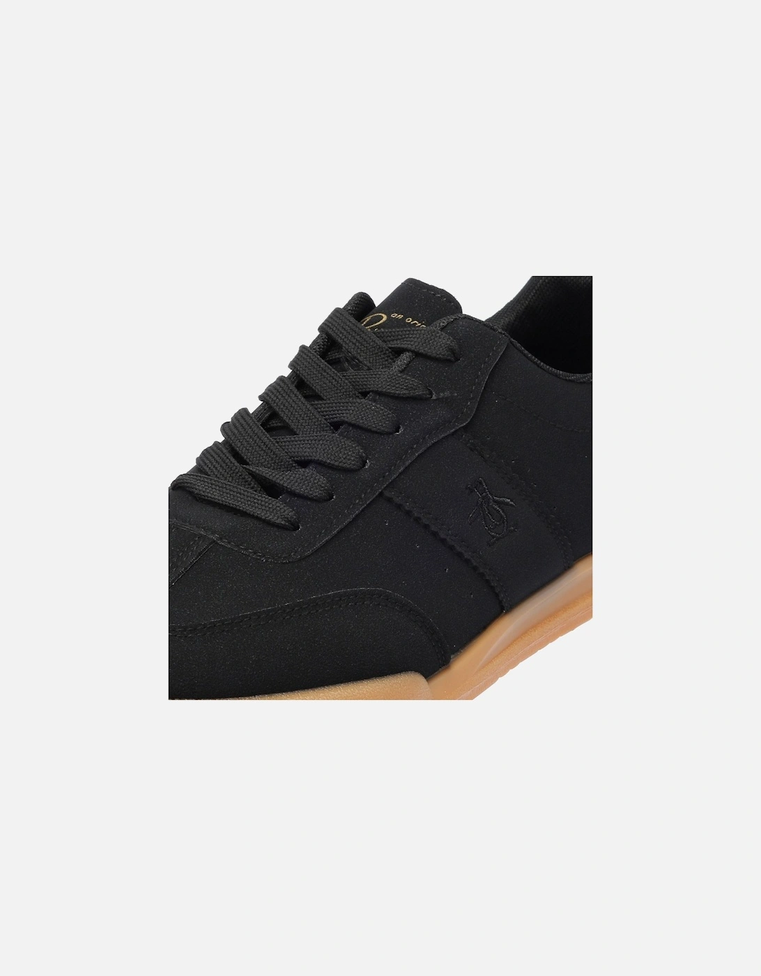 Penguin Giovanni Men's Black / Gum Trainers