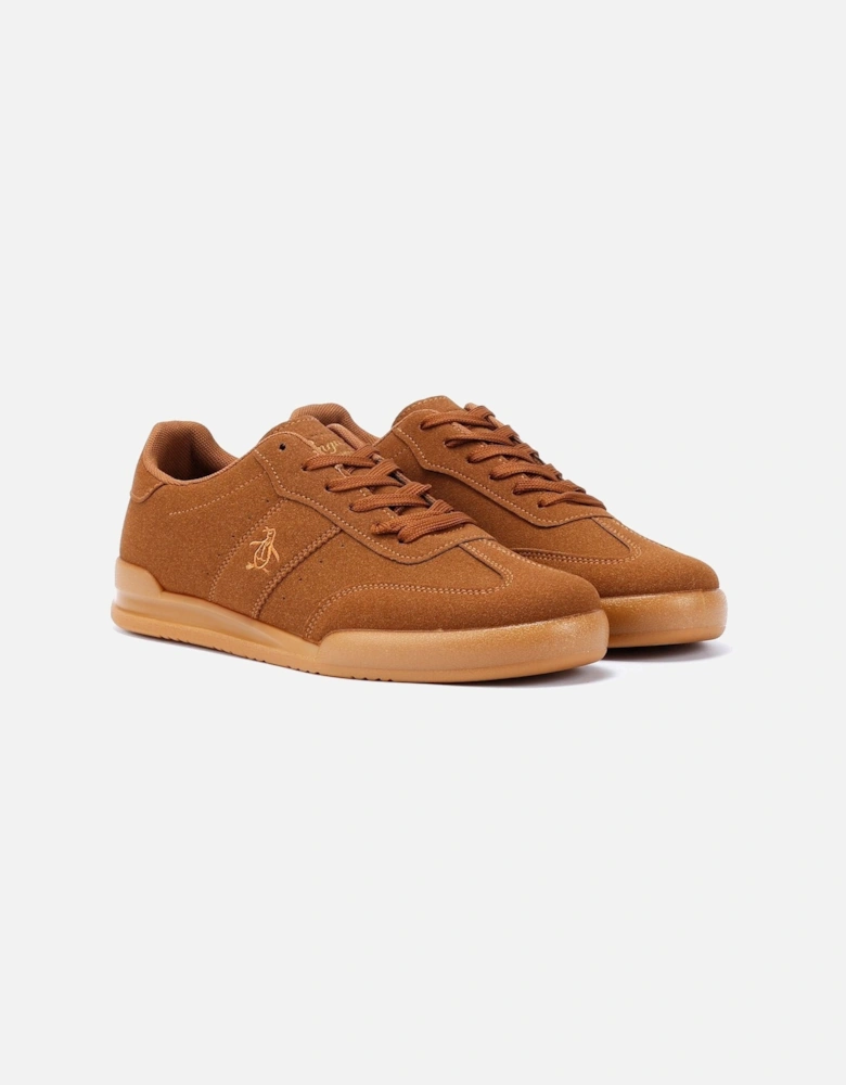 Penguin Giovanni Men's Tan / Gum Trainers