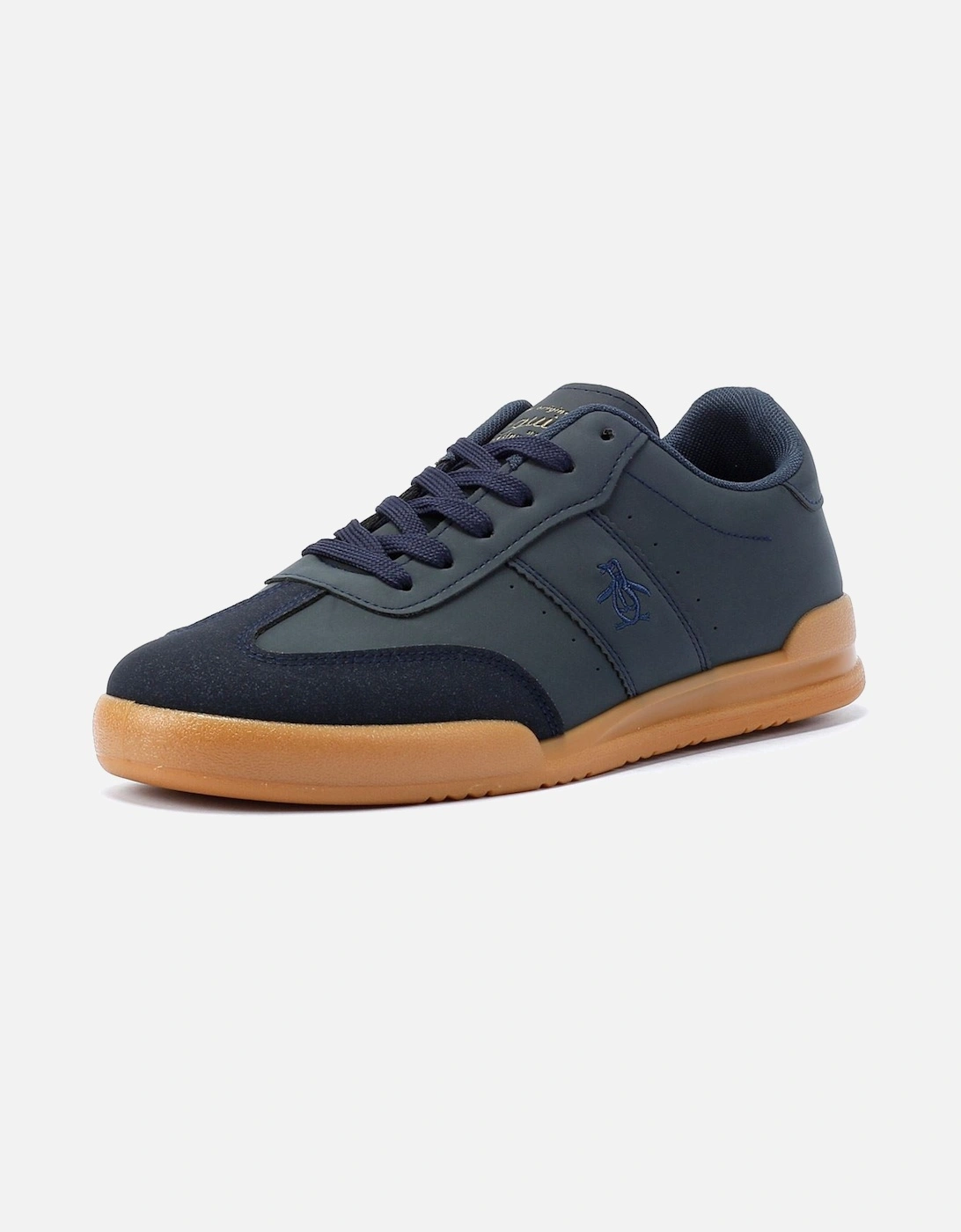 Penguin Giovanni Men's Navy Trainers