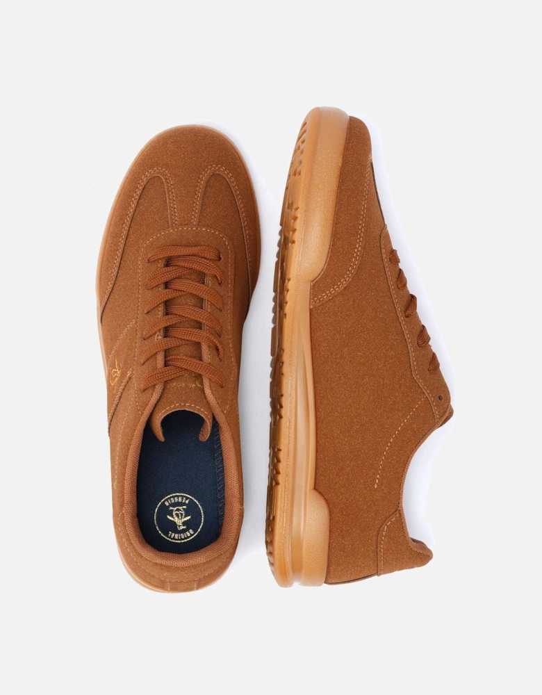 Penguin Giovanni Men's Tan / Gum Trainers