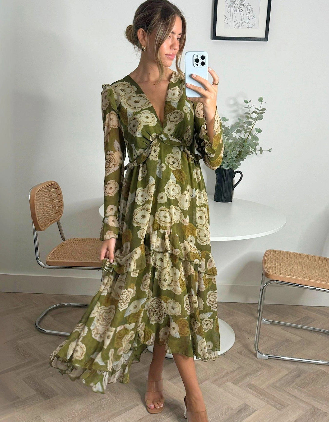 Birdie Dress - Green, 5 of 4