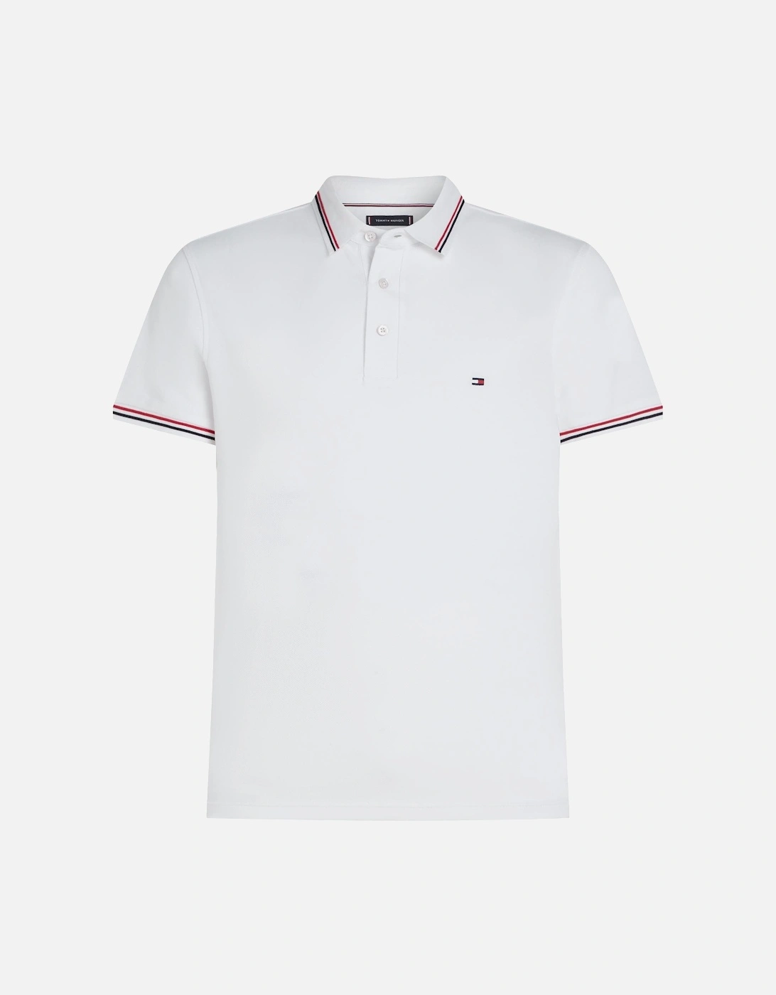 Tipped Mens Slim Fit Polo