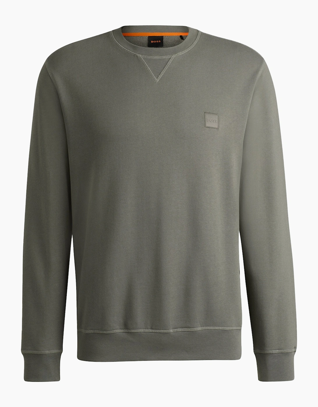 Hugo Boss Men's Tan Boss New Westart Crew Sweat - : Regular/40 Large
