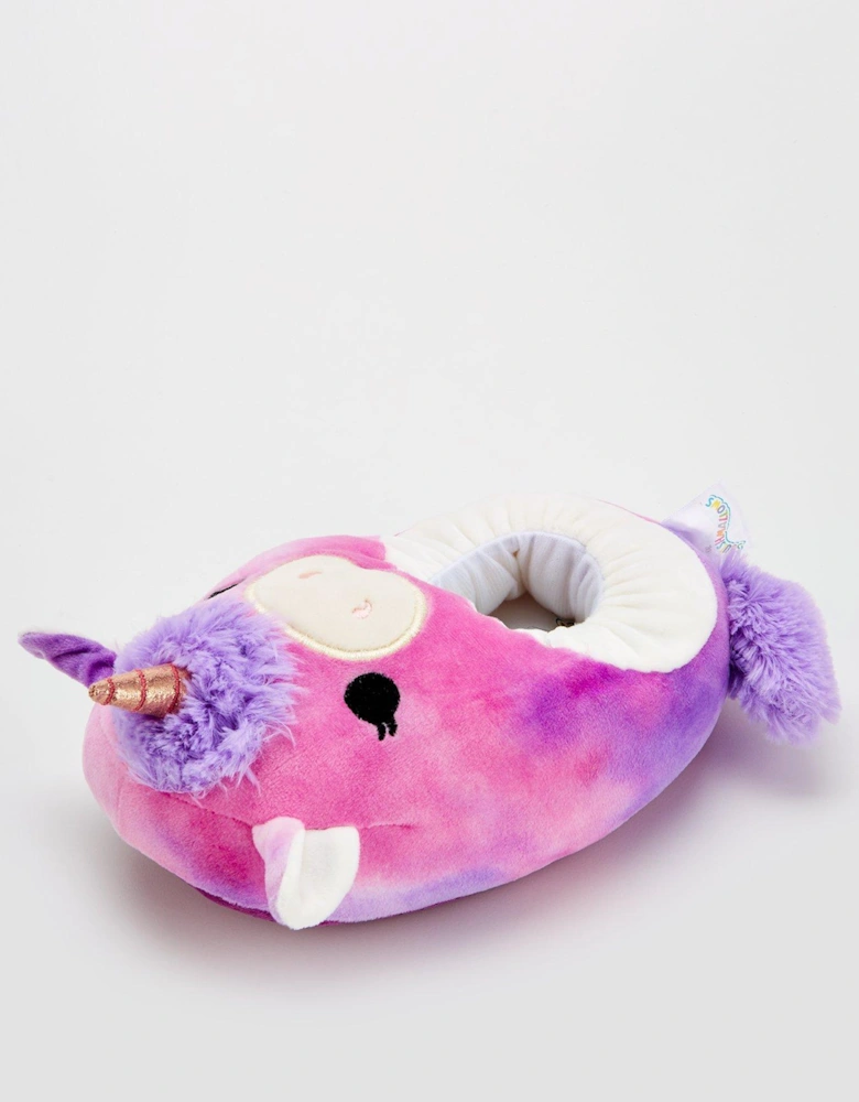 Squishmallow Lola Unicorn Slippers