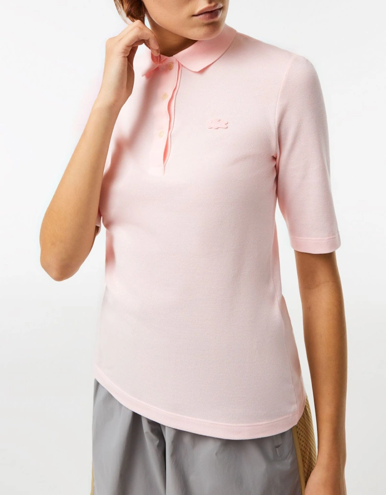 Slim Fit L.12.D Three Quarter Sleeve Polo Shirt