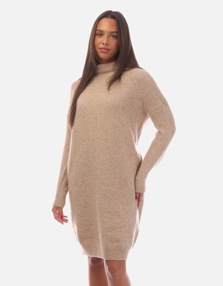 Isabella Funnel Neck Jumper Dress