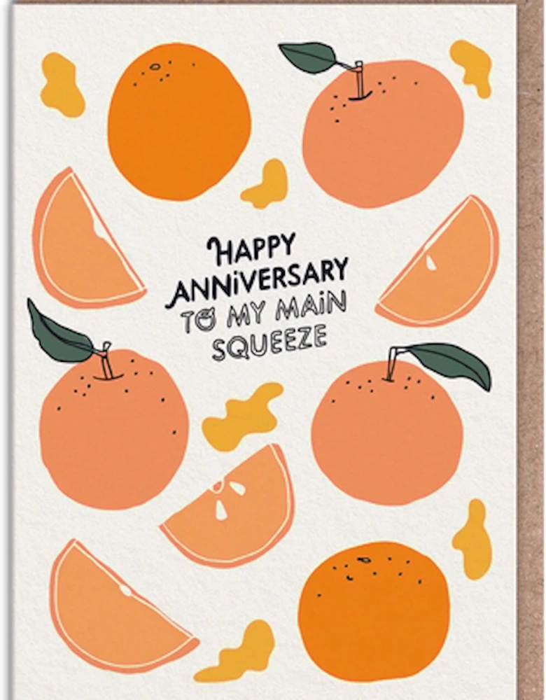 Main Squeeze Anniversary Card