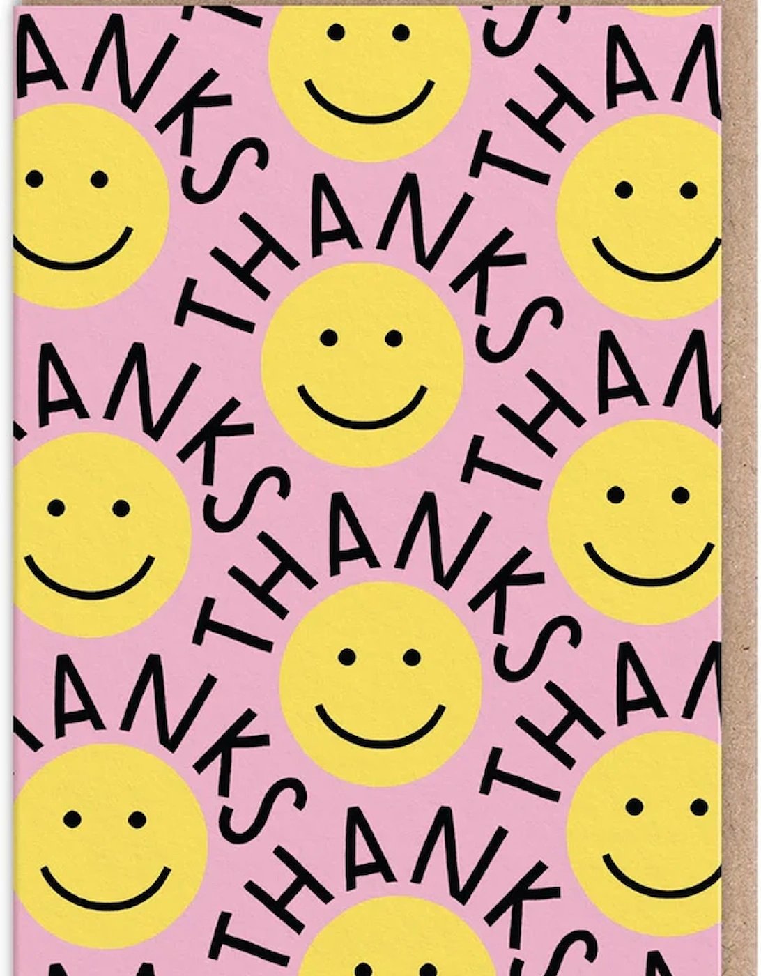 Smiley Faces Thank You Card, 2 of 1