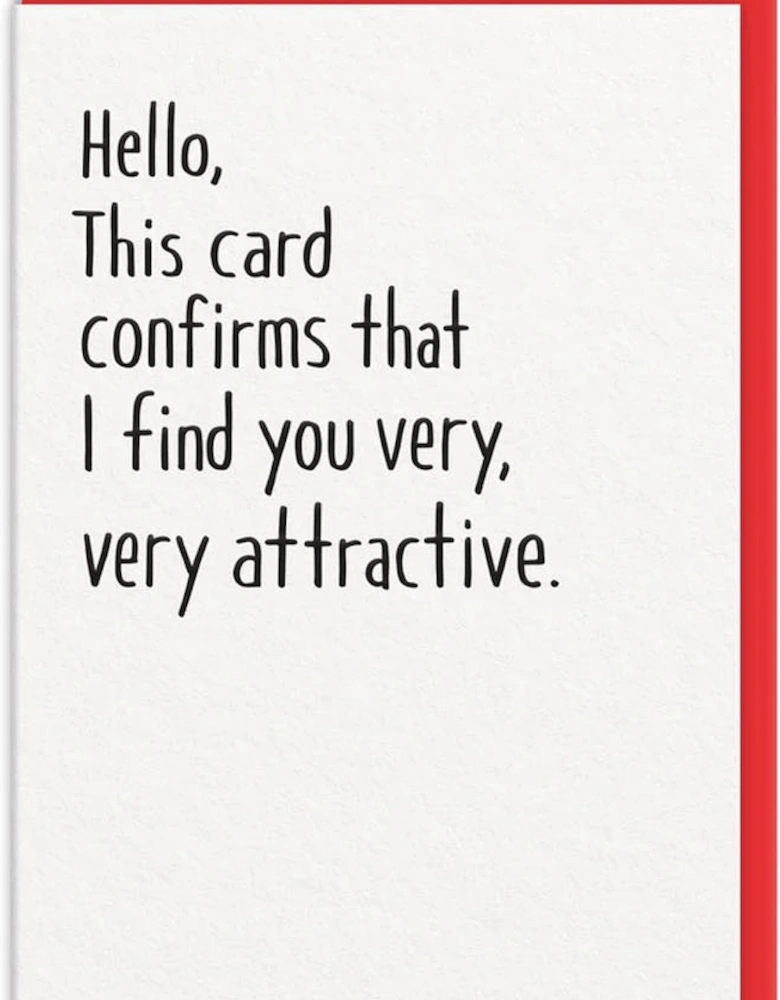 This Card Confirms Valentine's Day Card