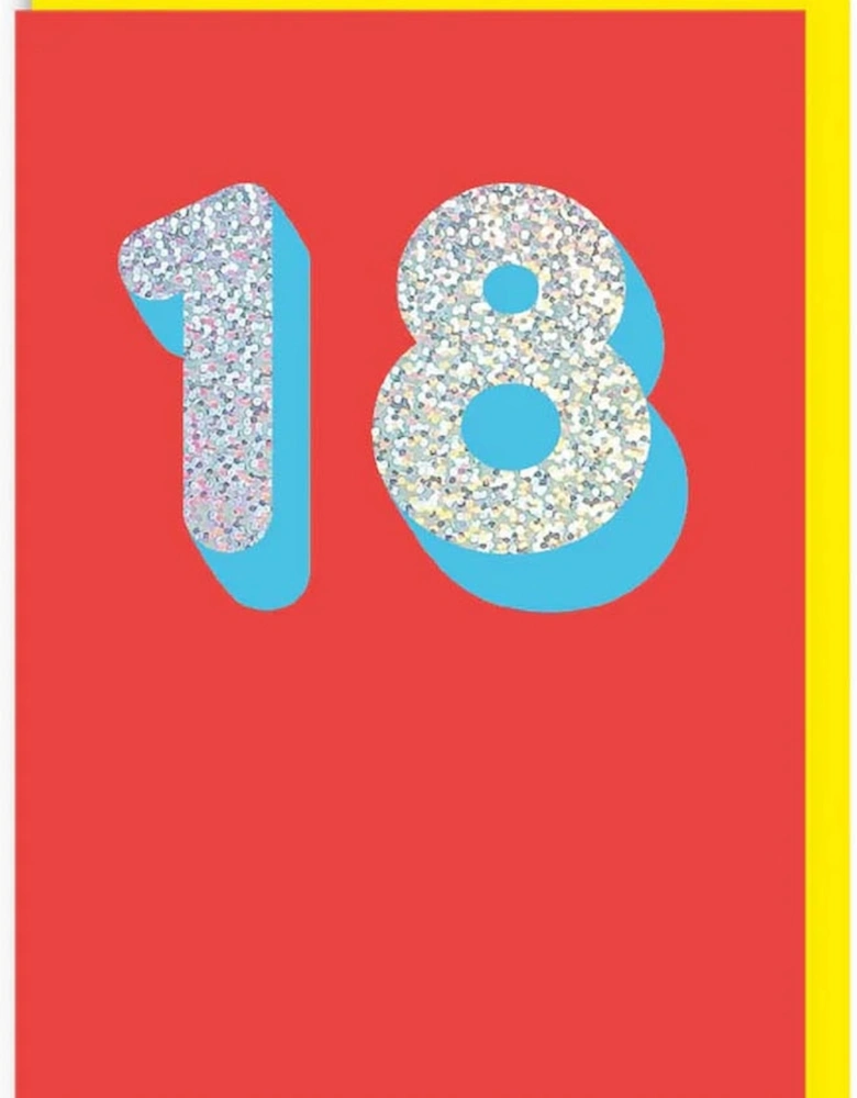 Age 18 Birthday Greeting Card