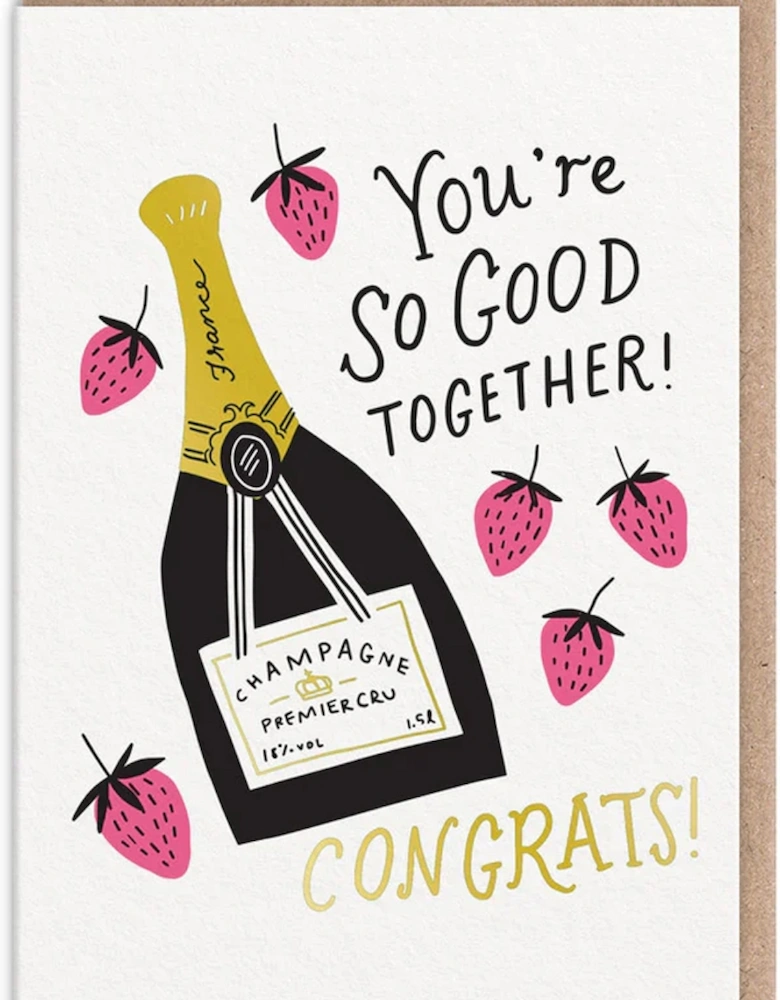 So Good Together Wedding Card