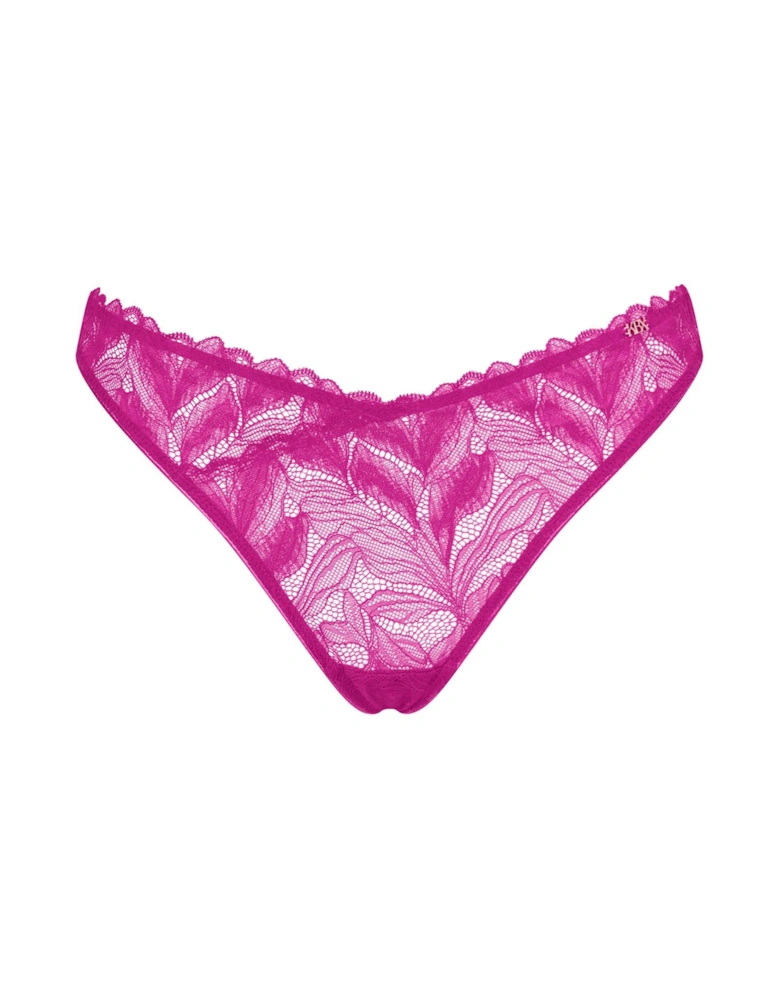 Harper Wrap Thong - Pink