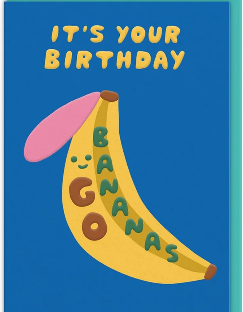 Go Bananas Birthday Card