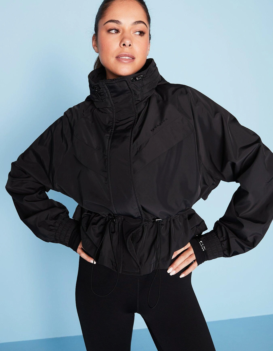 Womens Training Shelter Jacket - Black