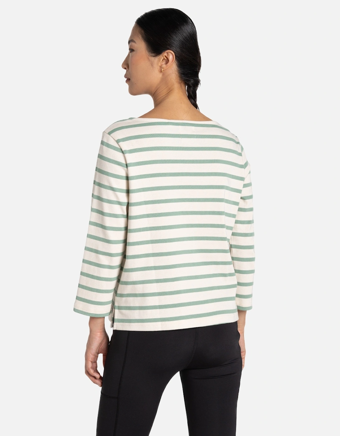 Womens/Ladies Painne Stripe Long-Sleeved Top