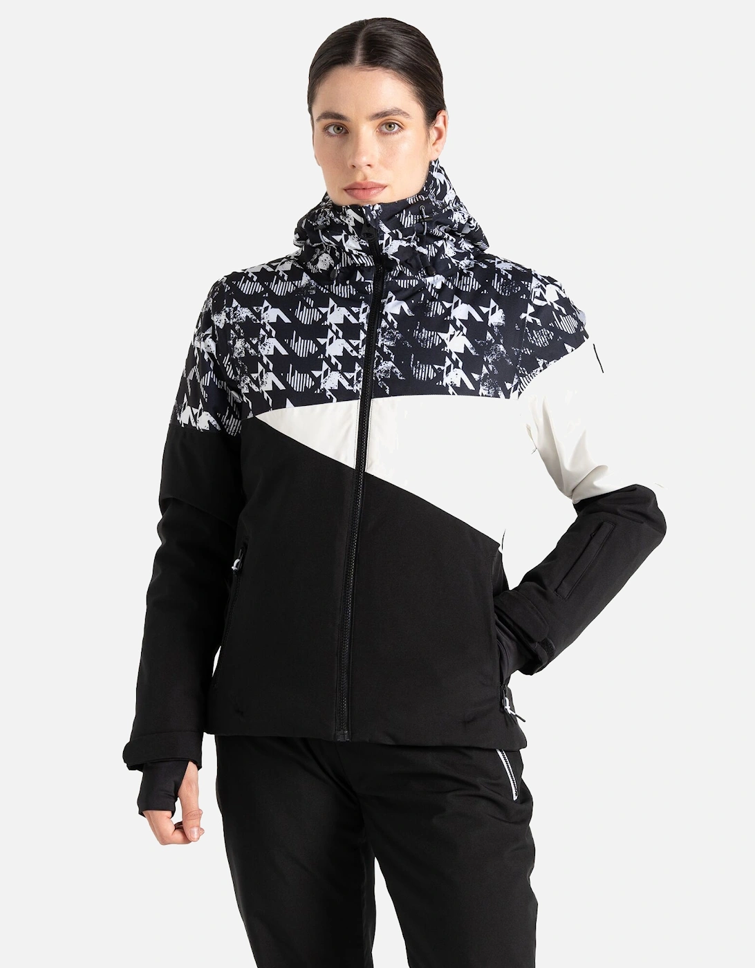 Womens/Ladies Ice III Dogtooth Ski Jacket