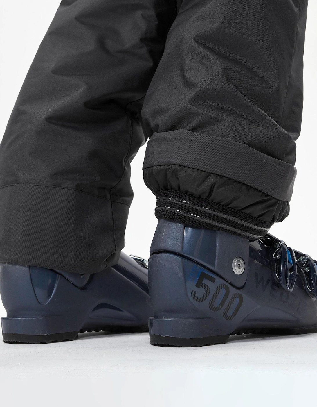 Kids' 100 Warm And Waterproof Ski Trousers - Dark Grey