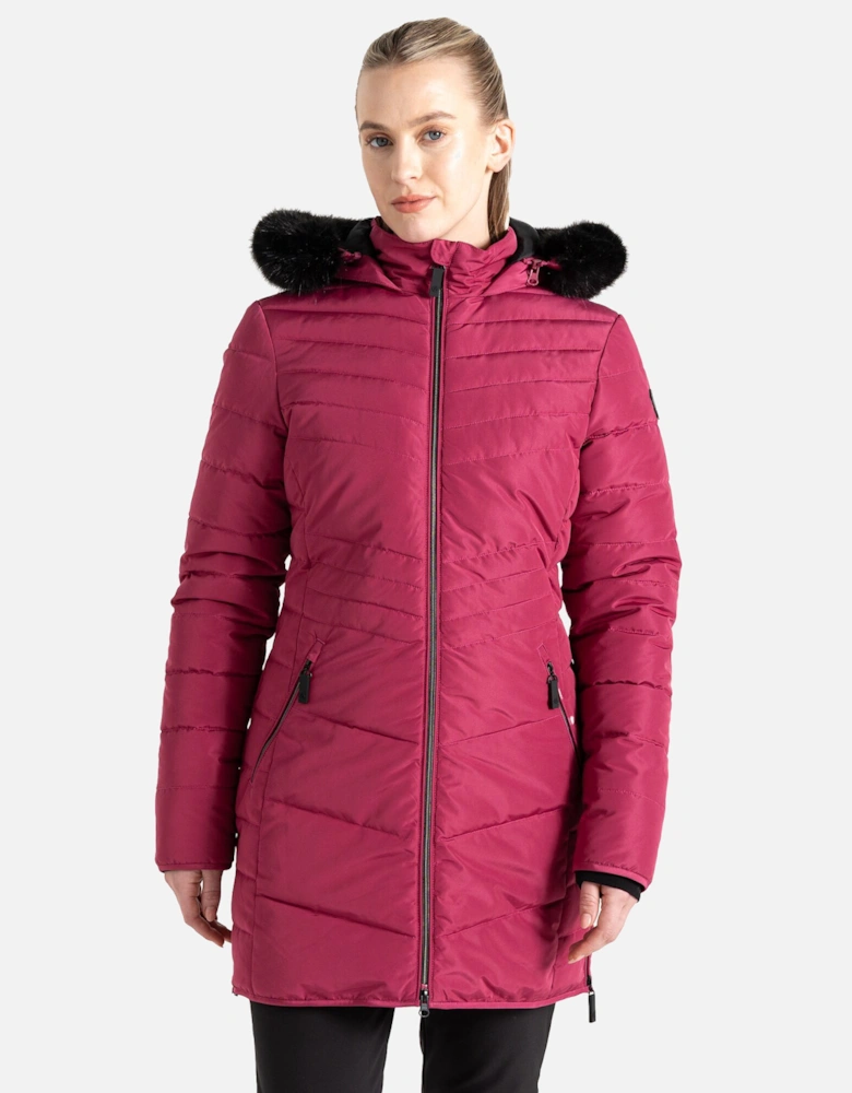 Womens/Ladies Striking IIII Mid Length Padded Jacket