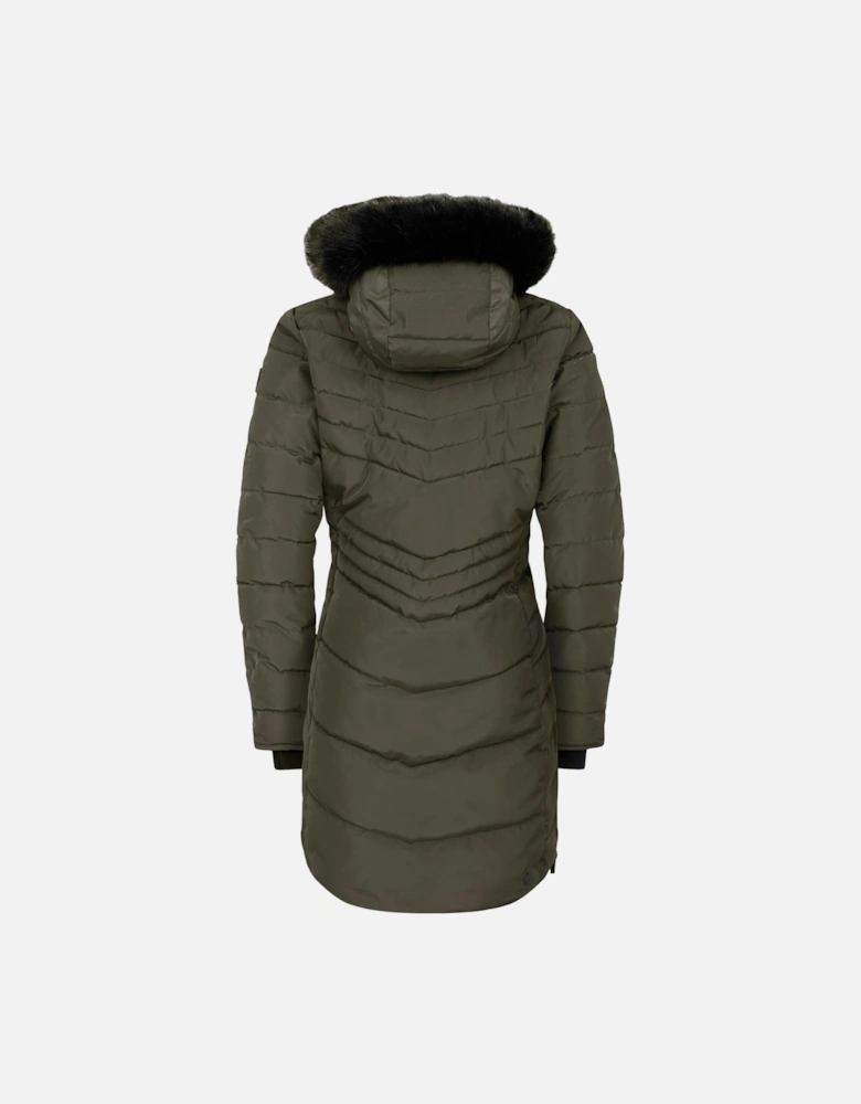 Womens/Ladies Striking IIII Mid Length Padded Jacket