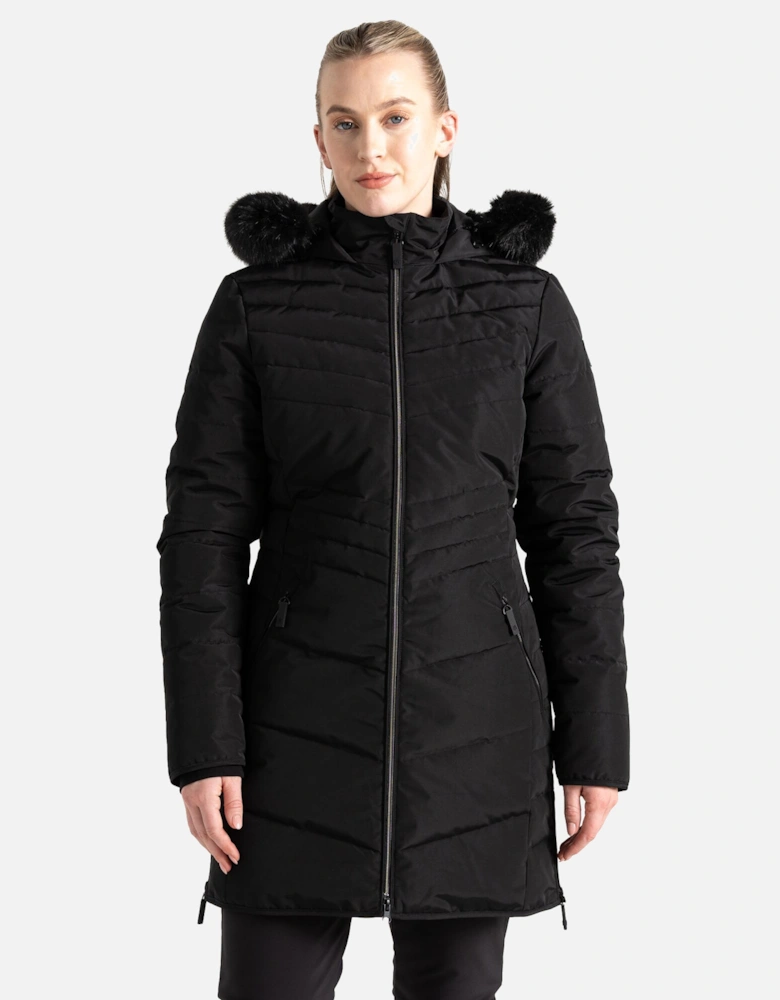 Womens/Ladies Striking IIII Mid Length Padded Jacket