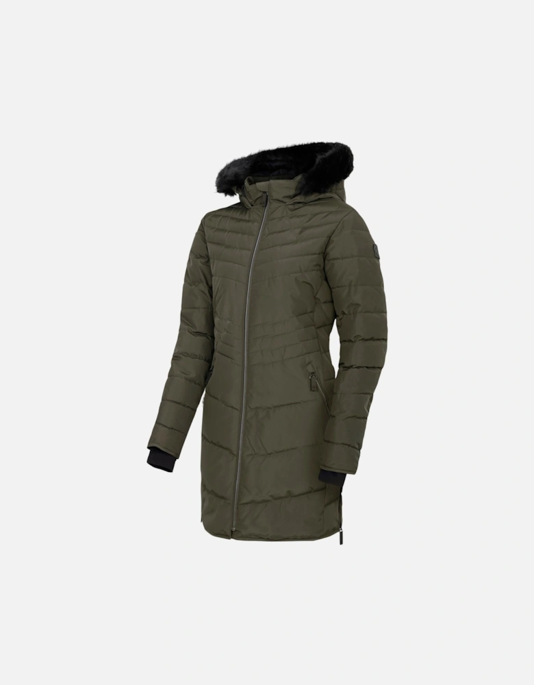 Womens/Ladies Striking IIII Mid Length Padded Jacket