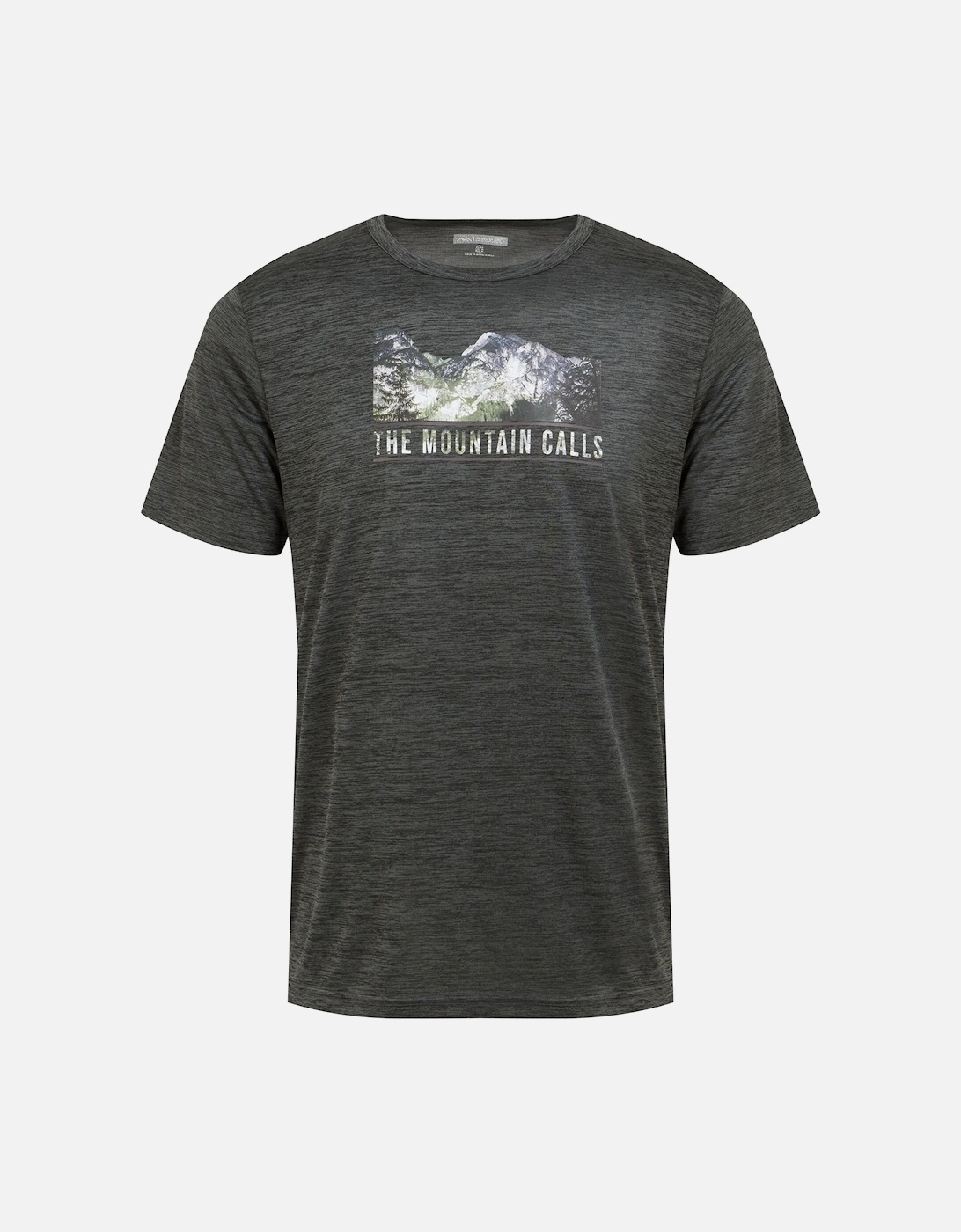 Mens Fingal VIII Mountain Marl T-Shirt, 6 of 5