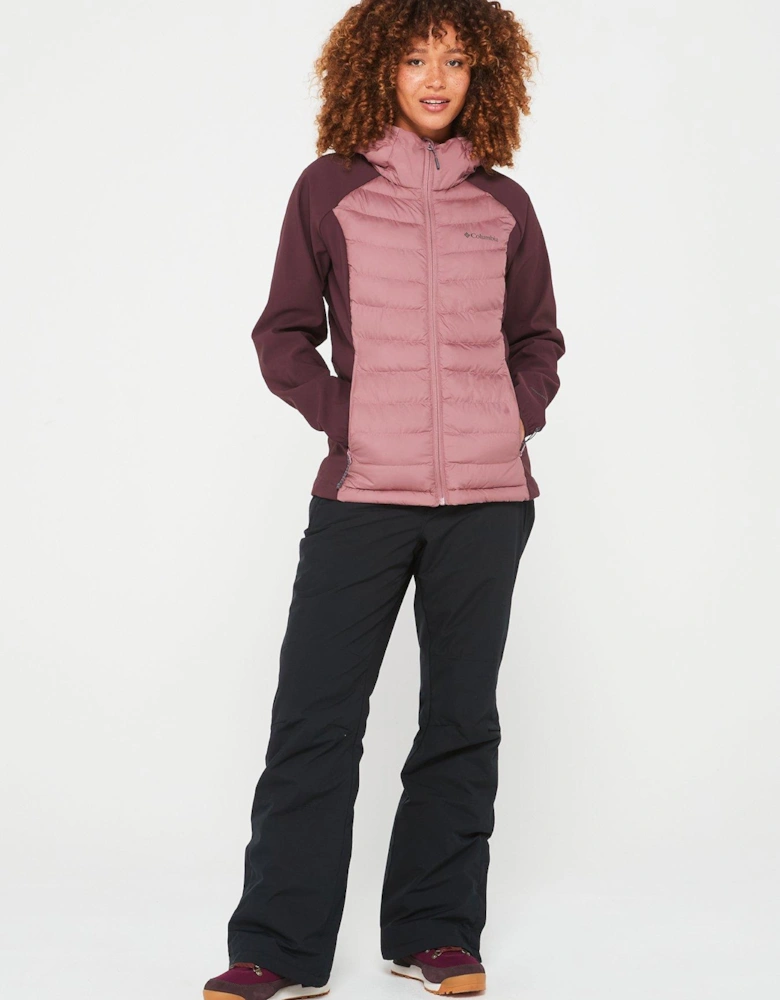 Women's Powder Lite II Hybrid Hooded Jacket - Purple