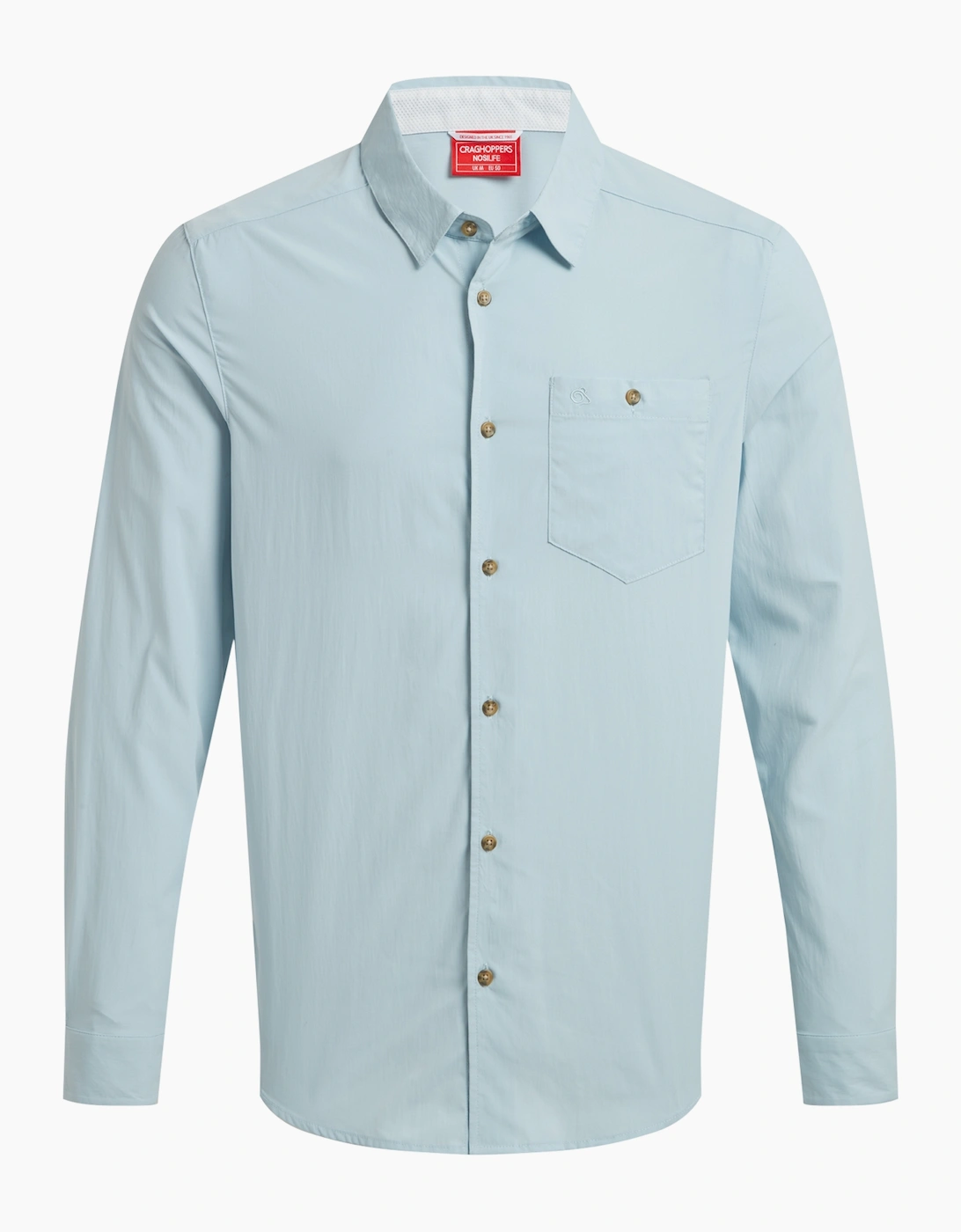 Craghoppers Men's Blue Nuoro Ii Nosilife Shirt - : 38/Regular M