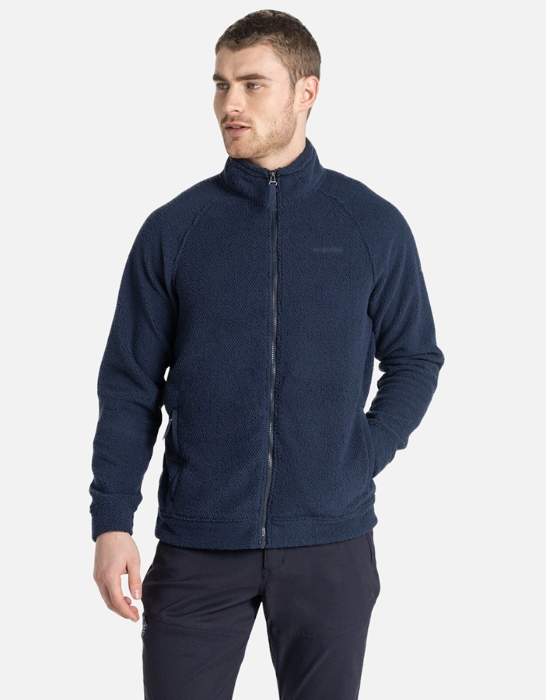 Mens Karlton Full Zip Fleece Jacket, 5 of 4