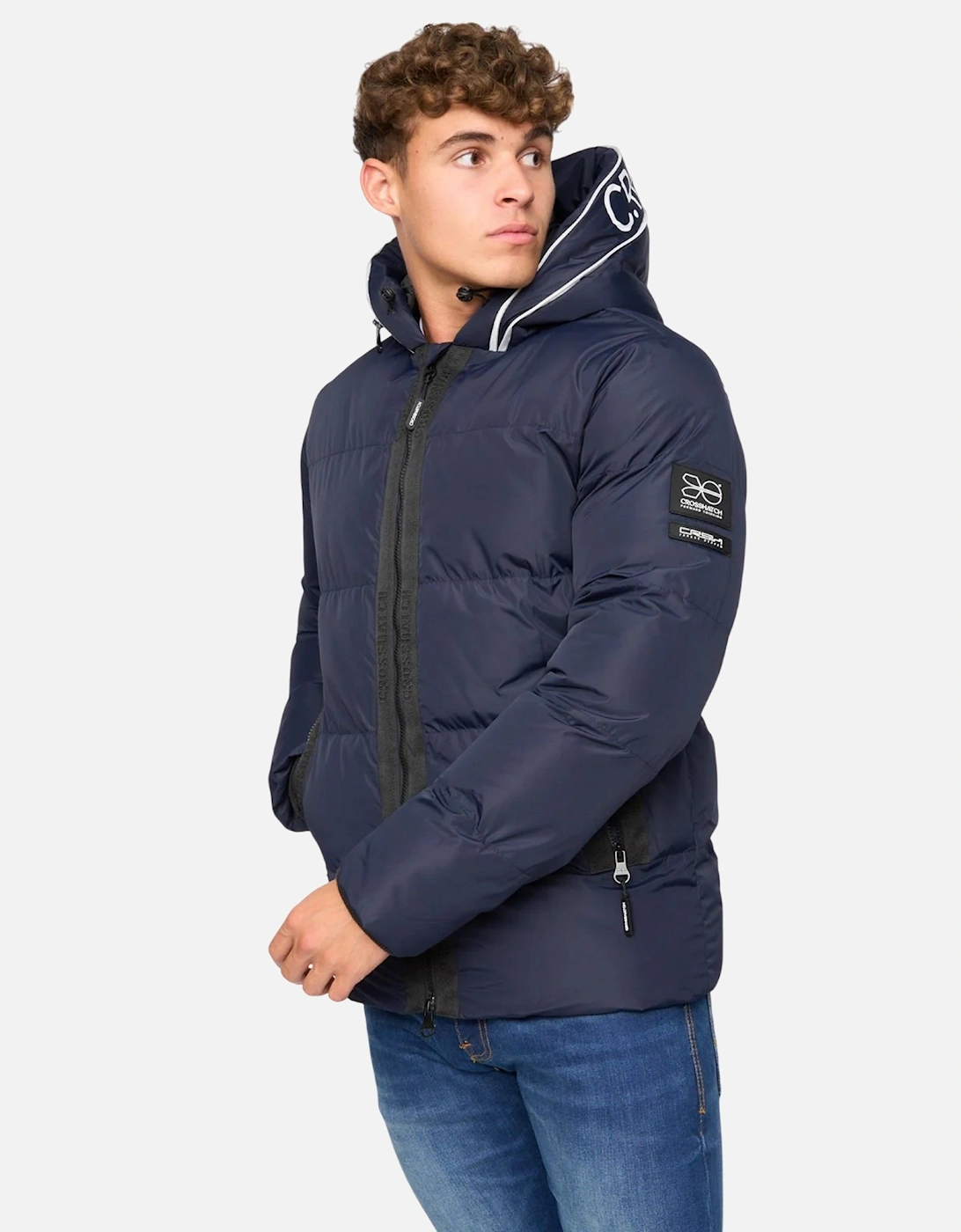 Mens Sandbox Hooded Jacket, 4 of 3