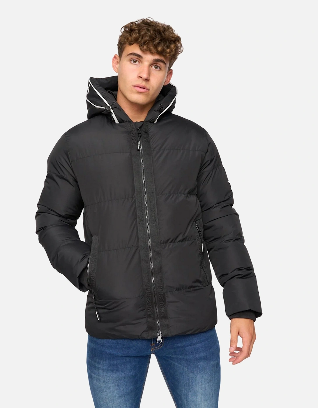 Mens Sandbox Hooded Jacket, 4 of 3