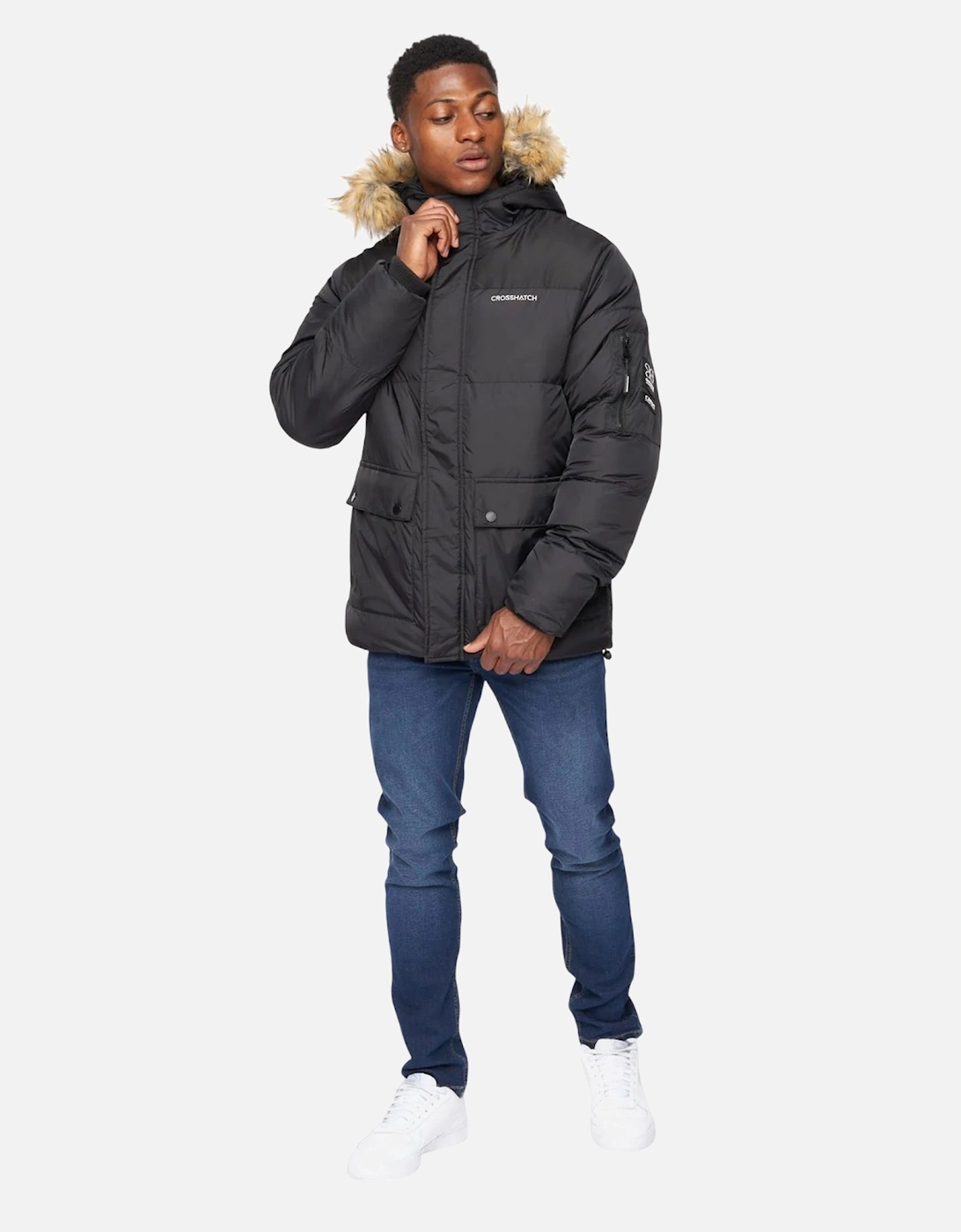 Mens Bentlays Hooded Jacket