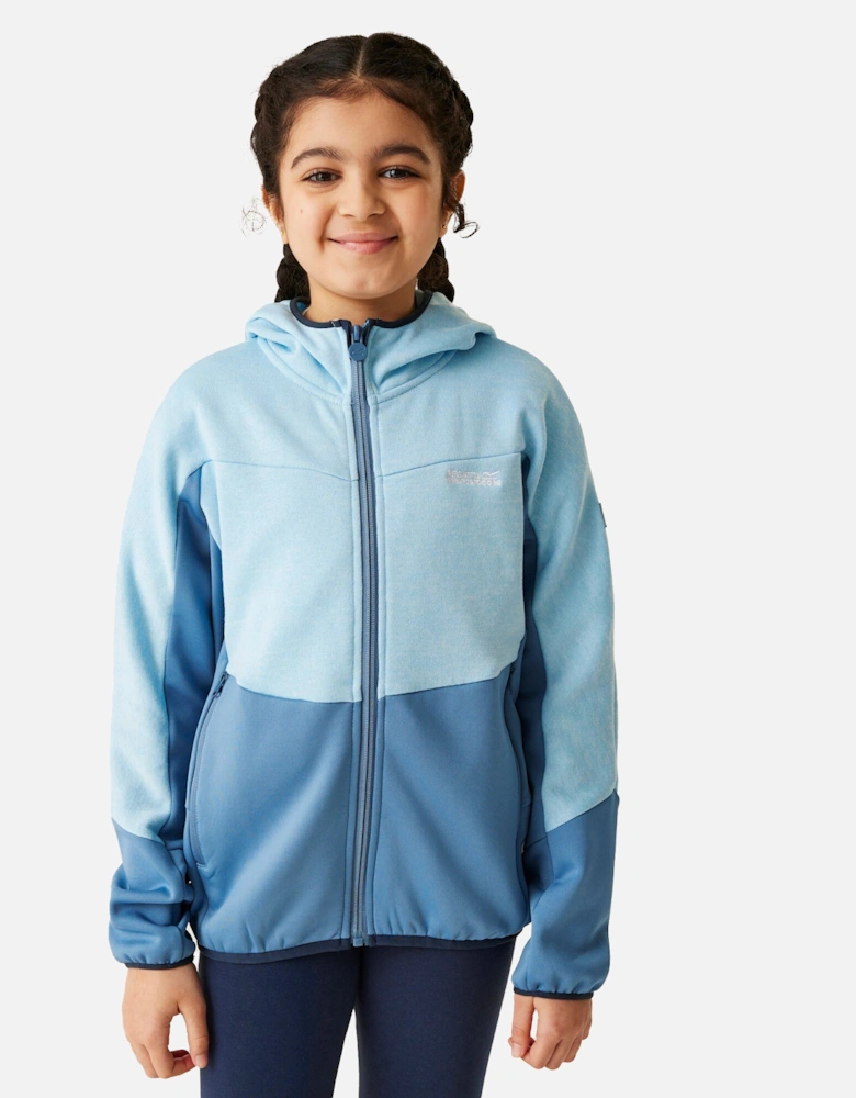 Childrens/Kids Dissolver IX Marl Full Zip Fleece Jacket