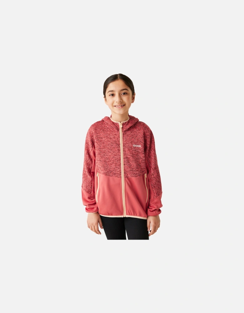 Childrens/Kids Dissolver IX Marl Full Zip Fleece Jacket