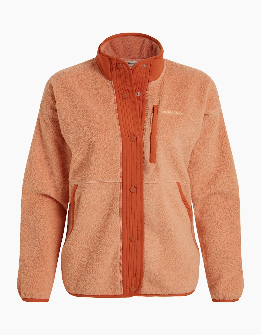 Women's Craghoppers Womens/Ladies National Trust Oxlip Fleece Jacket - Brown - Size: 16