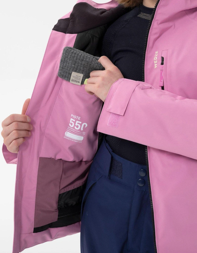 Girls P 550 Ski Jacket - Pink