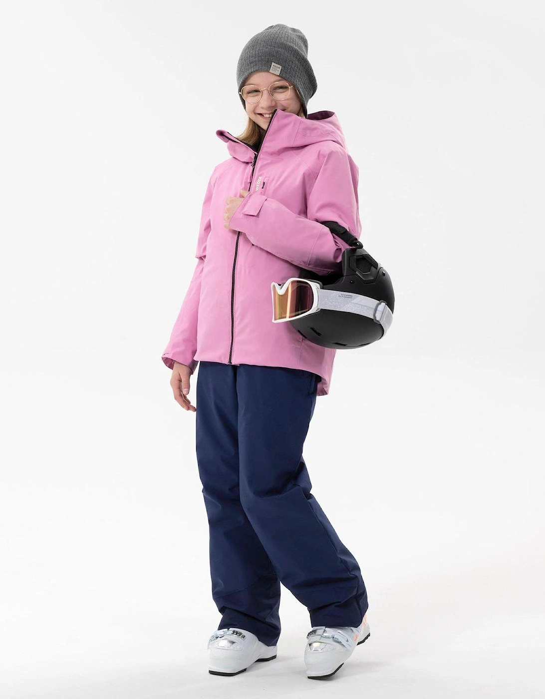 Girls P 550 Ski Jacket - Pink