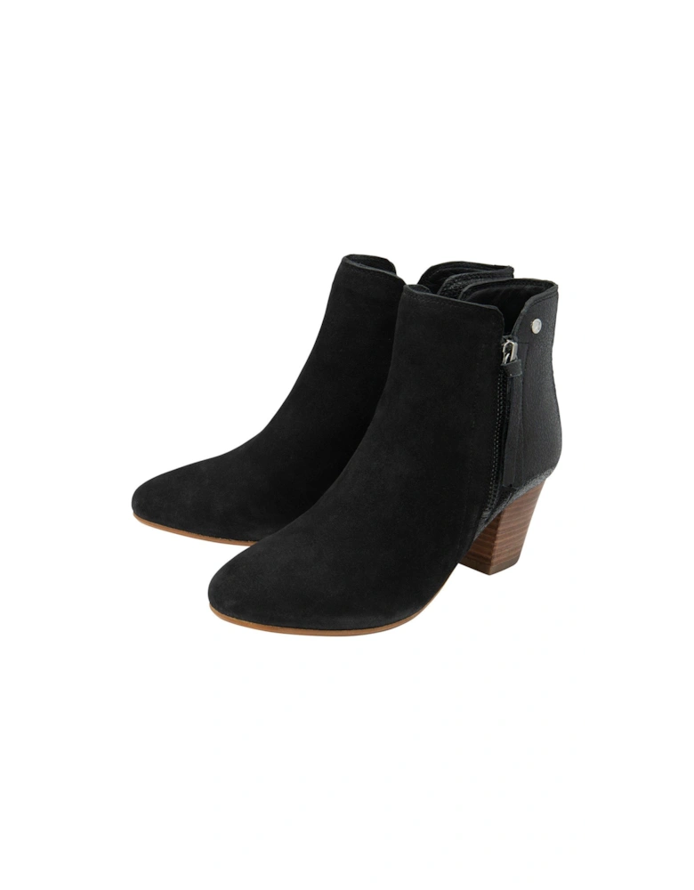 Tay Suede Ankle Boot - Black