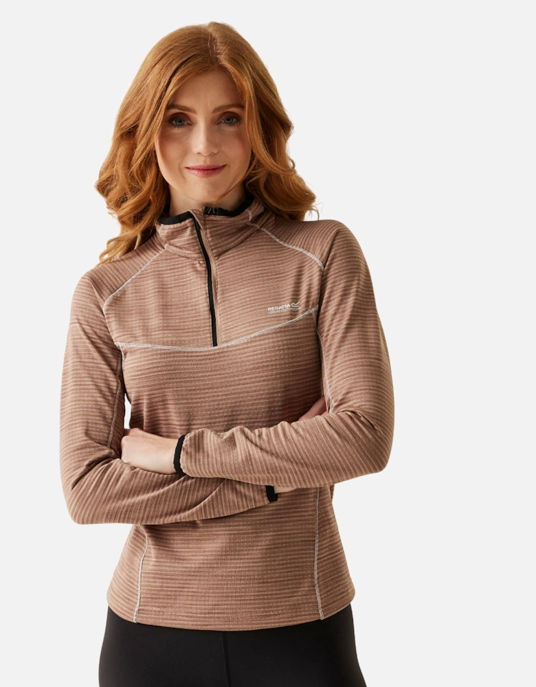 Womens/Ladies Yonder II Half Zip Fleece Top