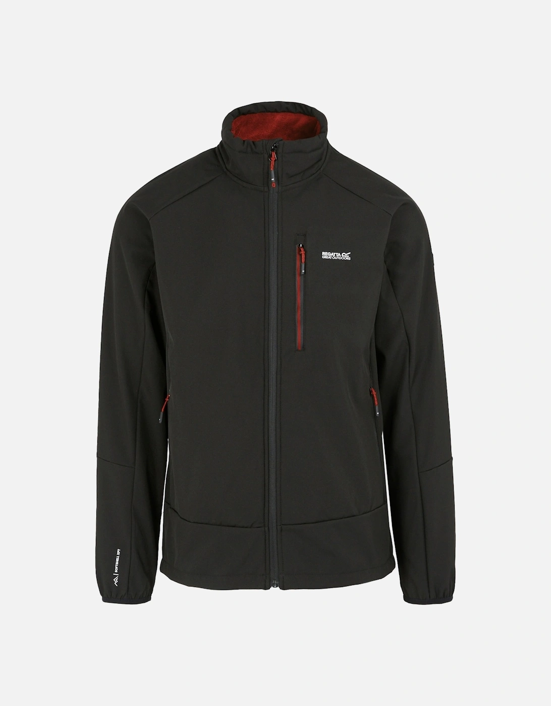 Mens Moutdale Soft Shell Jacket, 6 of 5