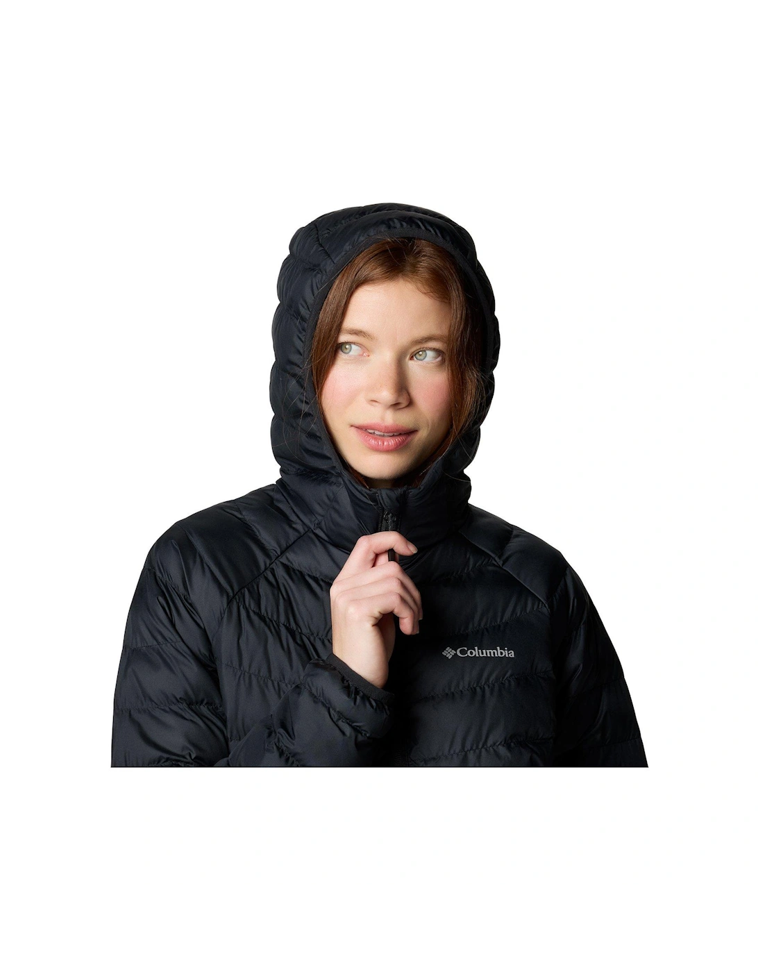 Women's Powder Lite II Hooded Jacket - Black