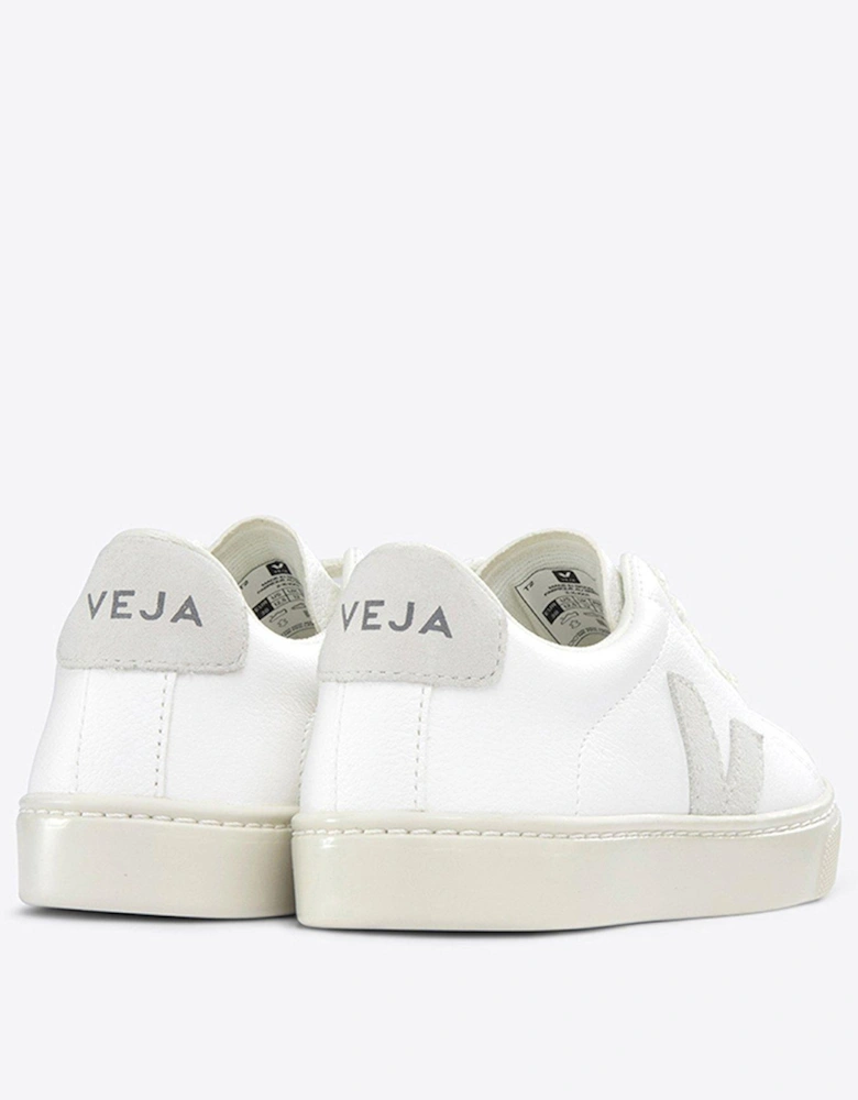 Junior Small Esplar Laces Trainers - White/Beige