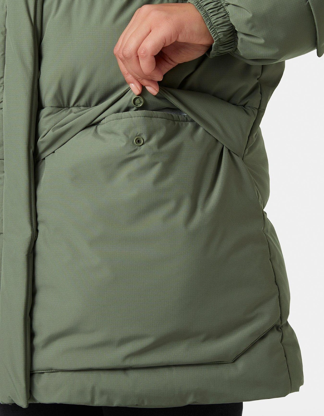 Womens Aurora Parka - Green