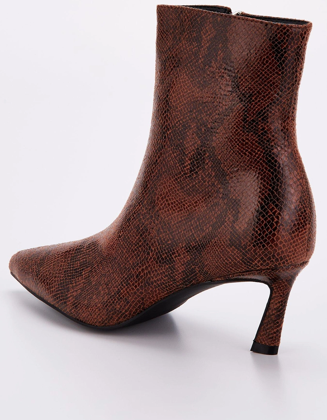 Henton Ankle Boots - Snake - Print