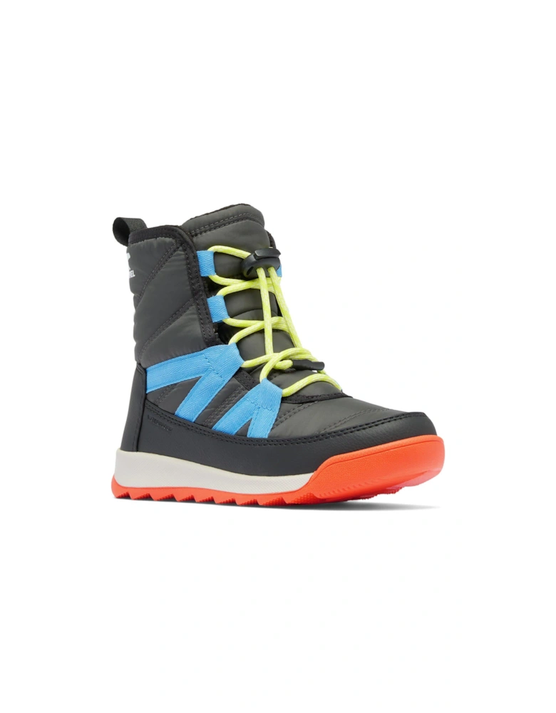 Kids Youth Whitney 2 Plus Lace Waterproof Boots - Multi - Black