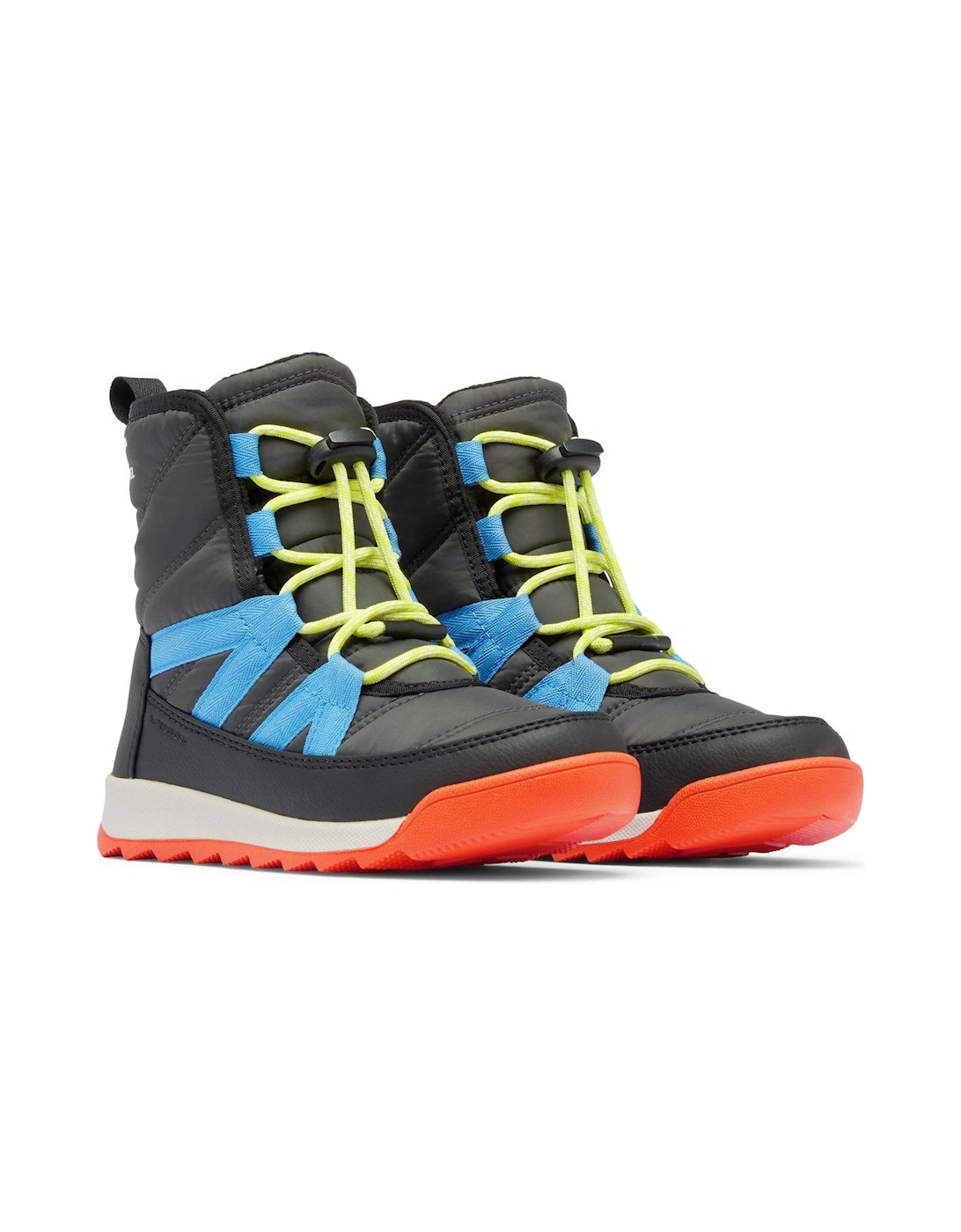 Kids Youth Whitney 2 Plus Lace Waterproof Boots - Multi - Black