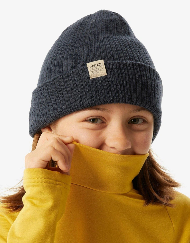 Kids' 500 Ski Baselayer Top - Ochre