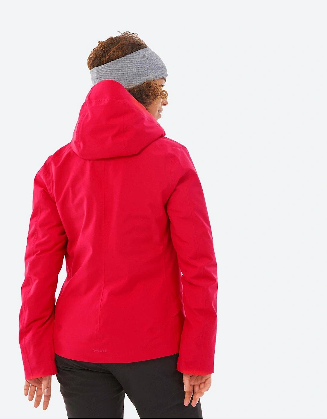 Women's Warm 500 Ski Jacket - Red